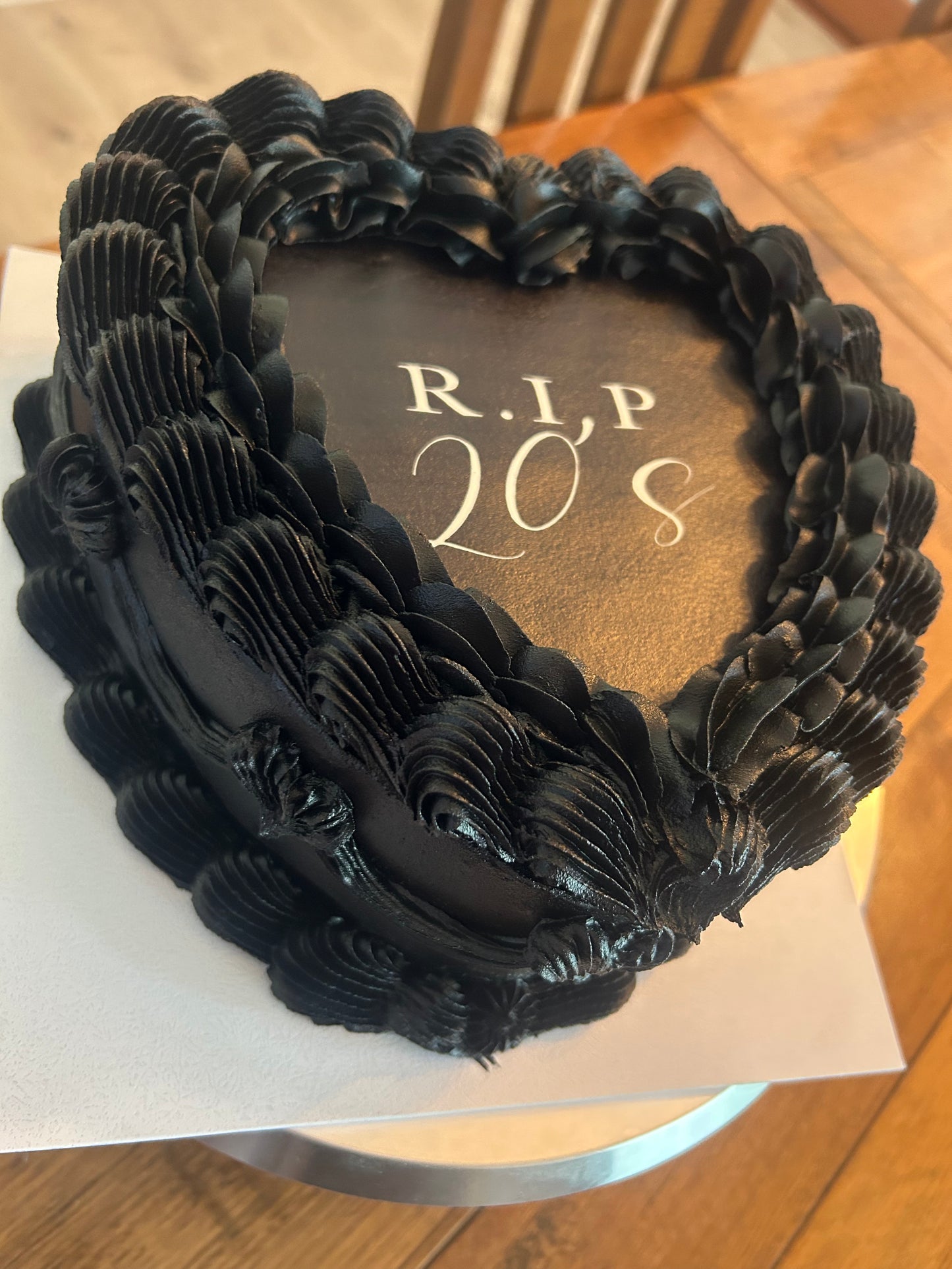Vintage Heart Cake