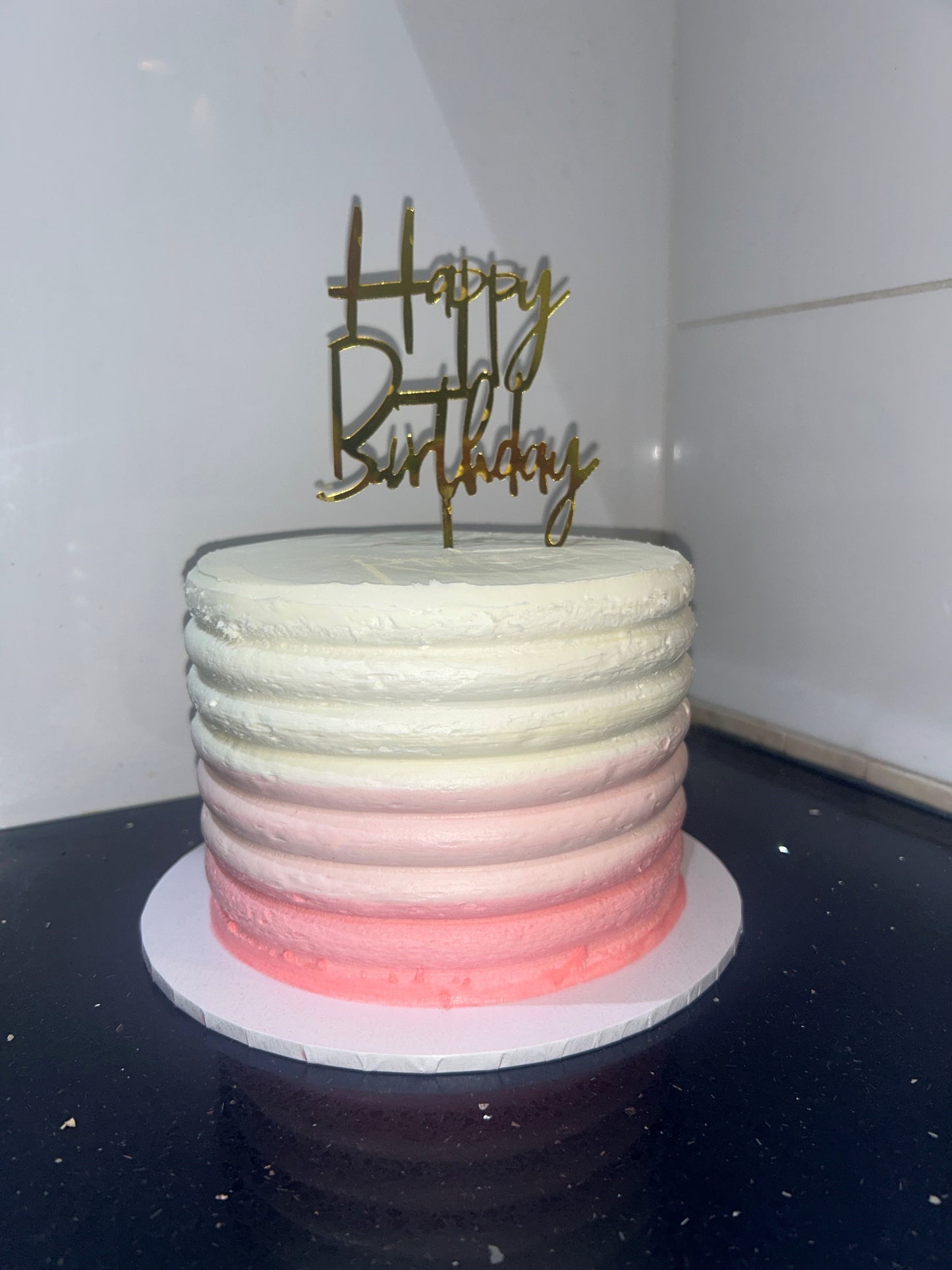 Ombre Birthday Cake