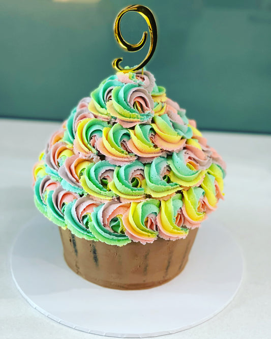 Rainbow Cupcake Cake