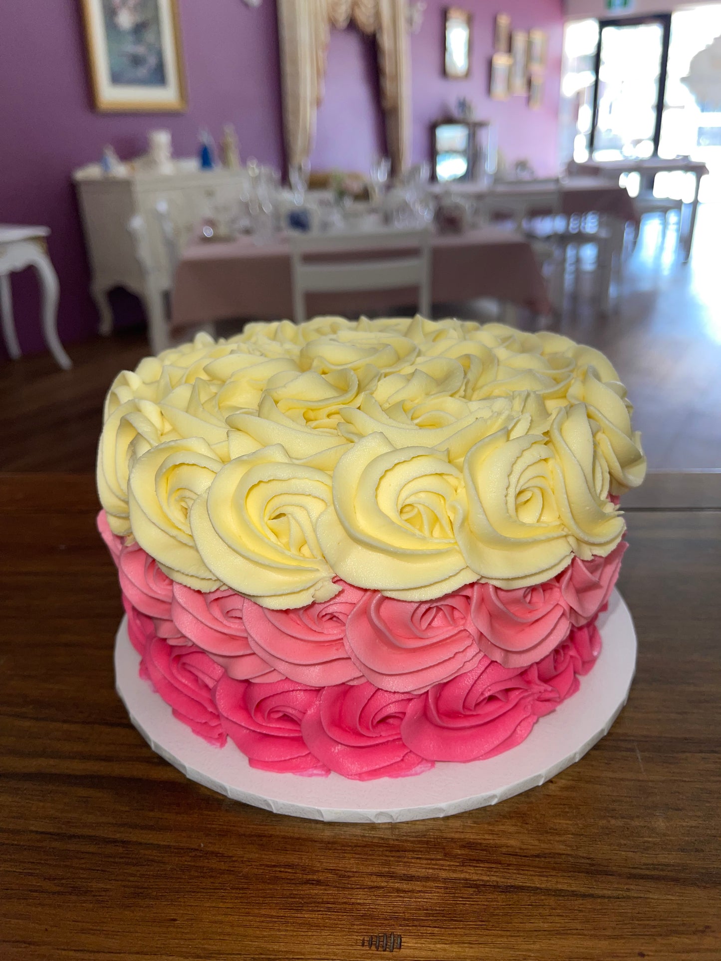 Rosette Cake