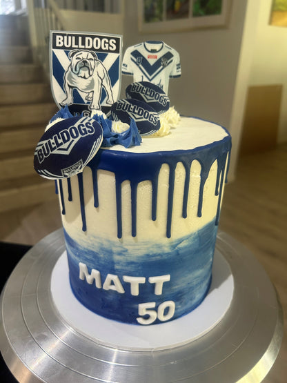 NRL themed Cake