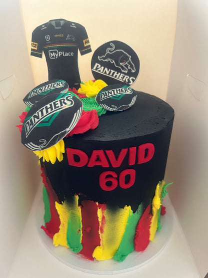 NRL themed Cake