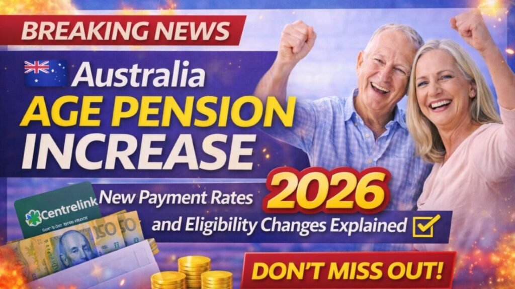 Australia Age Pension Increase 2026: New Payment Rates and Eligibility Changes Explained