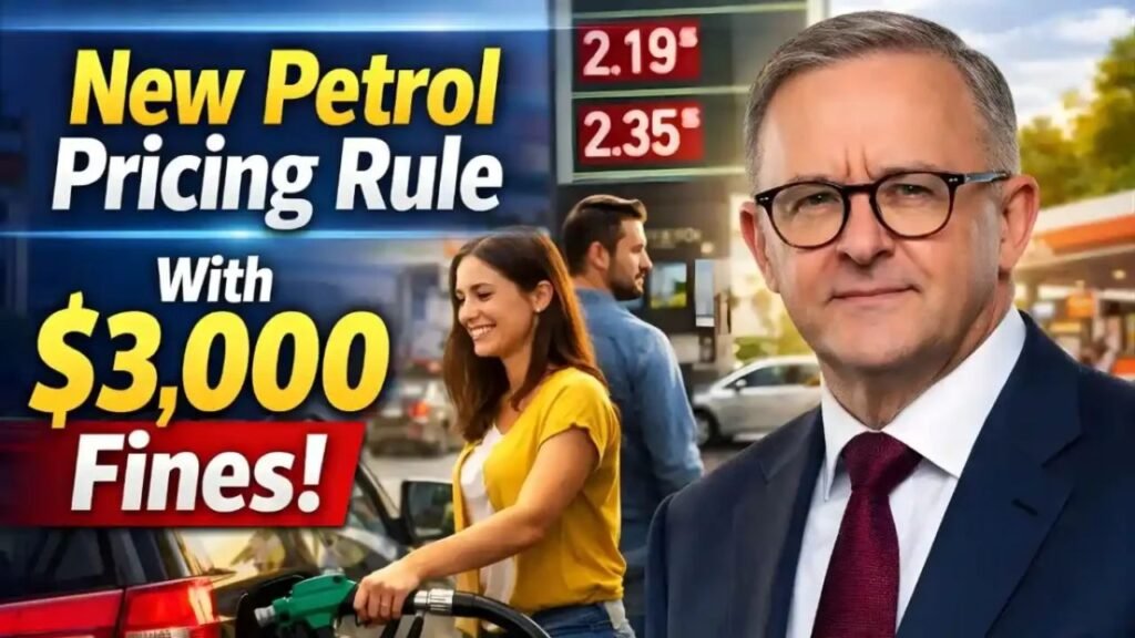 Australia Introduces New Petrol Pricing Rule With $3,000 Fines — What Drivers and Fuel Retailers Need to Know in 2026