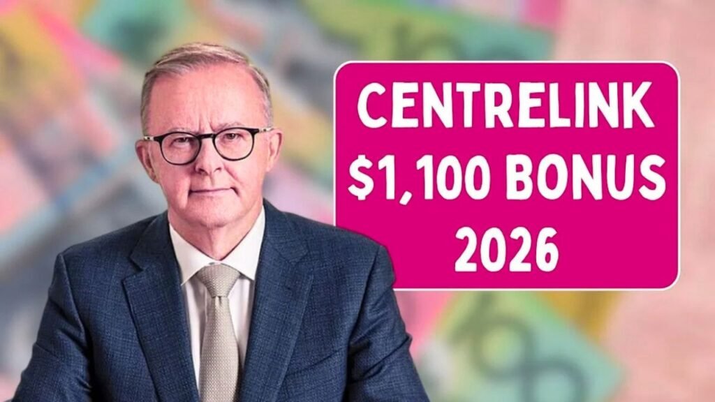 Centrelink $1,100 Bonus 2026
