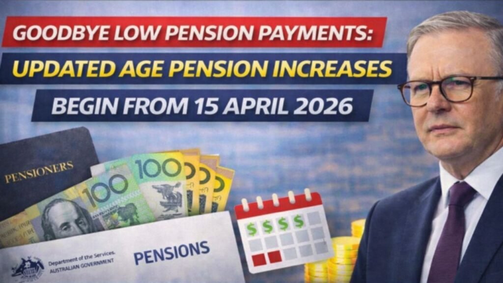 Goodbye Low Pension Payments: Updated Age Pension Increases Begin From 15 April 2026